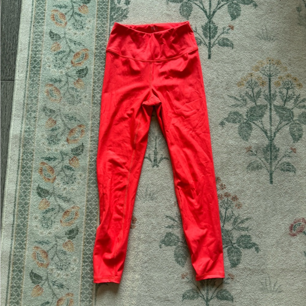 Neon Coral IVL Collective Leggings